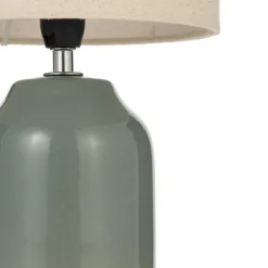 Pauleen Sandy Glow tafellamp, crème/groen