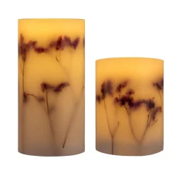 Pauleen Shiny Bloom Candle LED kaars Set van 2