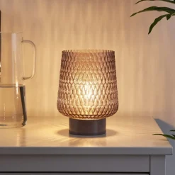 Pauleen Sparkling Glamour batterij houten voet