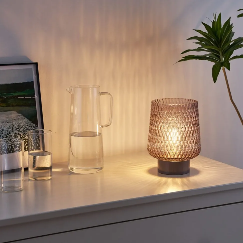 Pauleen Sparkling Glamour batterij houten voet