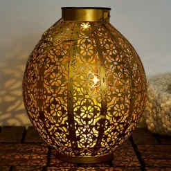 Pauleen Sunshine Aura LED solarlamp in goud