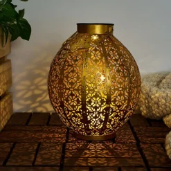 Pauleen Sunshine Aura LED solarlamp in goud