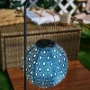 Pauleen Sunshine Charm LED solar-sfeerlamp blauw