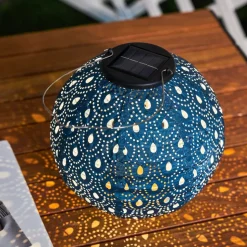 Pauleen Sunshine Charm LED solar-sfeerlamp blauw