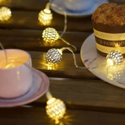 Pauleen Sunshine GlamourSolar-lichtketting, zilver