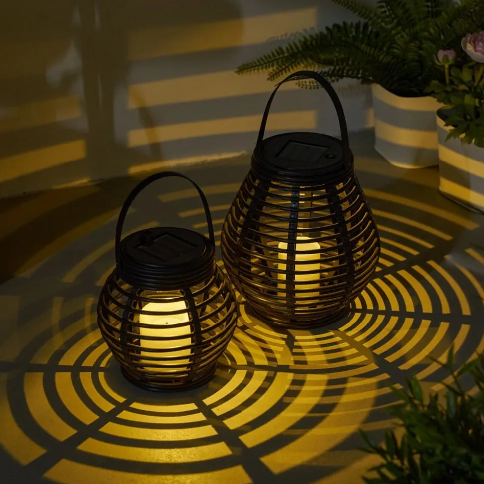 Pauleen Sunshine Glow LED lantaarn op zonne-energie, 2 stuks