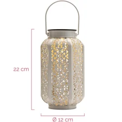 Pauleen Sunshine Kiss LED solar-lantaarn v. metaal