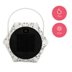 Pauleen Sunshine Kiss LED solar-lantaarn v. metaal