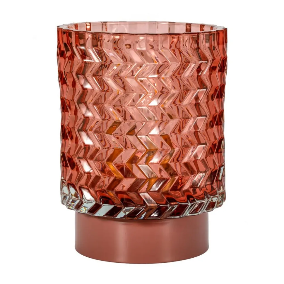 Pauleen Sweet Glamour E14-LED batterij rood metaal