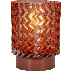 Pauleen Sweet Glamour E14-LED batterij rood metaal