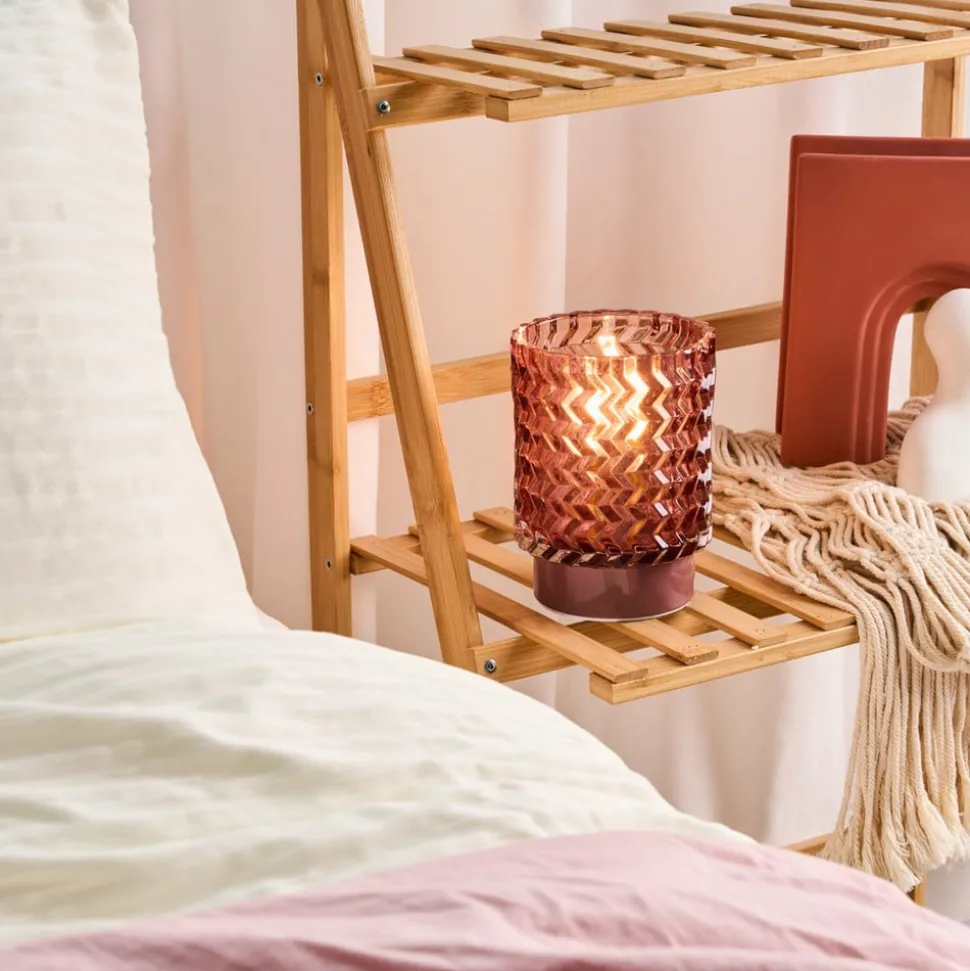 Pauleen Sweet Glamour E14-LED batterij rood metaal