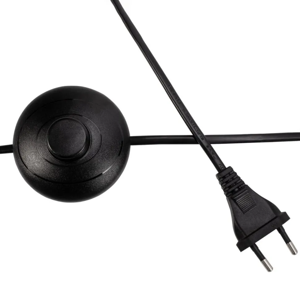 Pauleen Timber Pearl vloerlamp met gevlochten kap