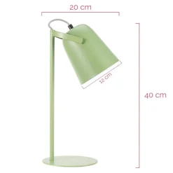 Pauleen True Pistache tafellamp in groen