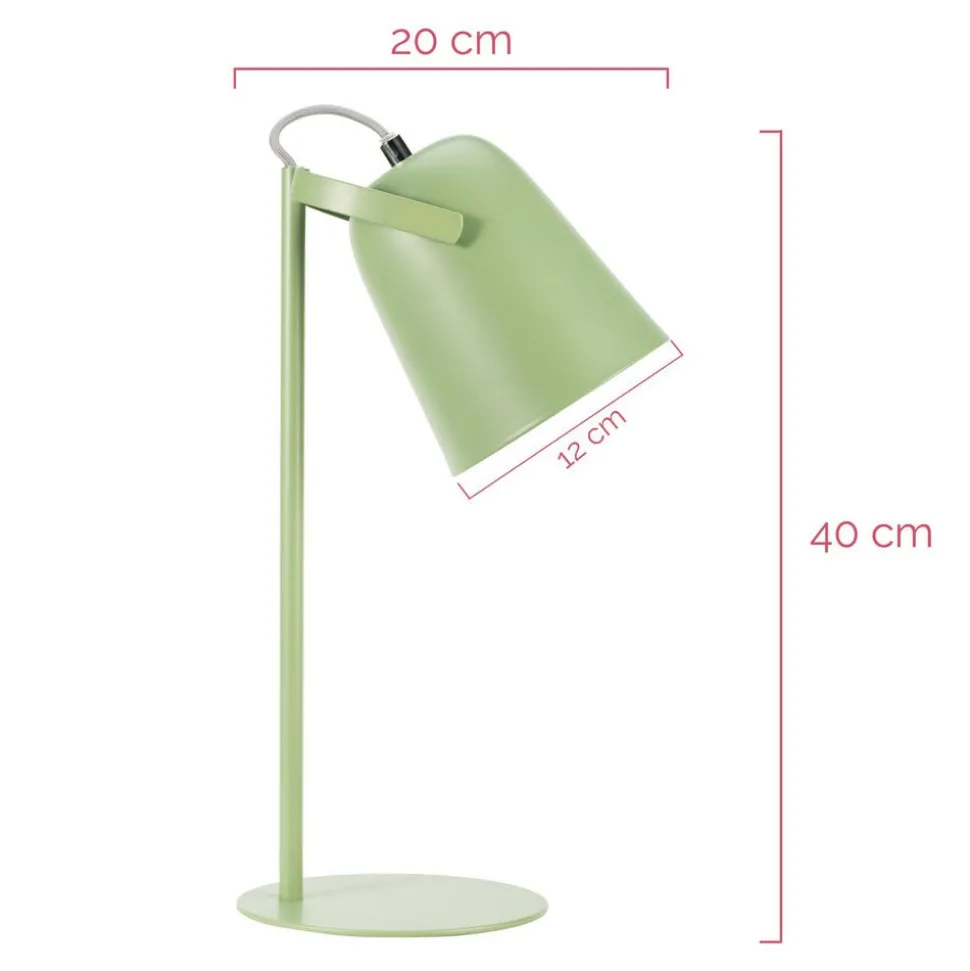 Pauleen True Pistache tafellamp in groen