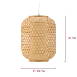 Pauleen Woody Delight hanglamp van bamboe