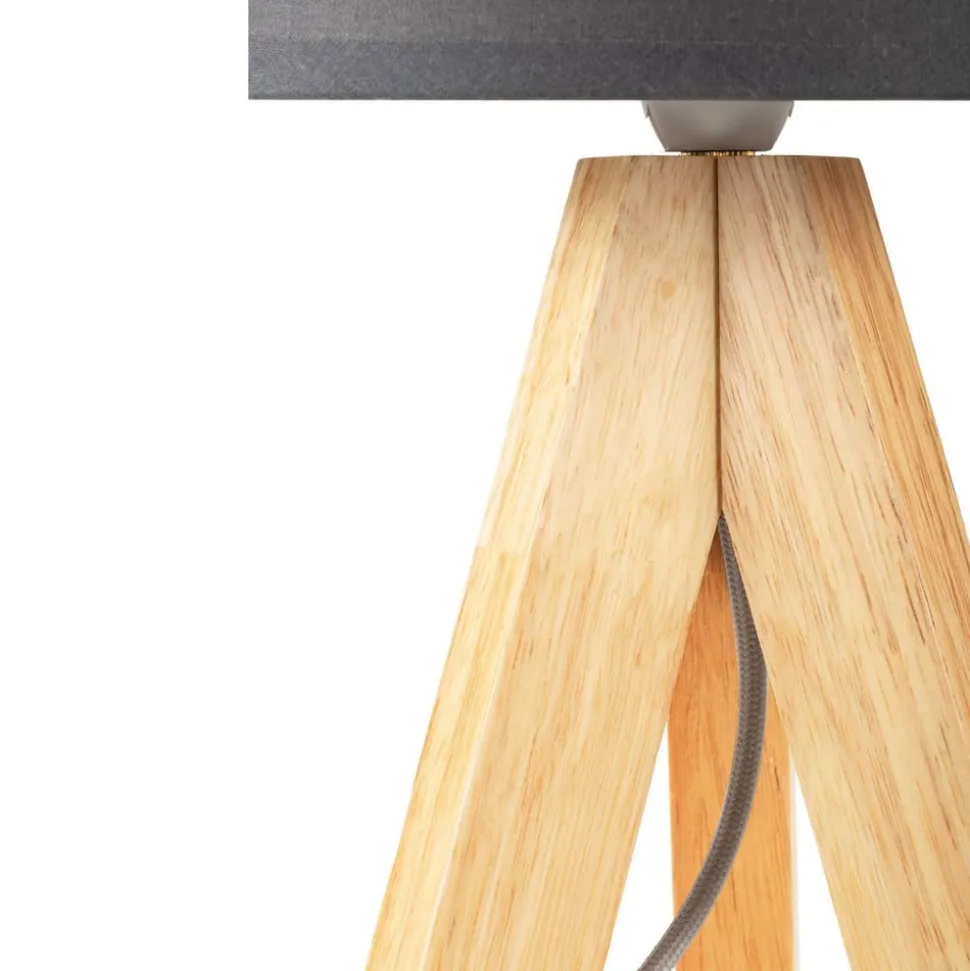 Pauleen Woody Love tafellamp met houten frame