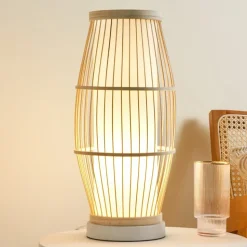 Pauleen Woody Passion tafellamp van bamboe