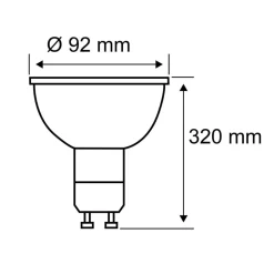 Paulmann 94731 LED prikspot