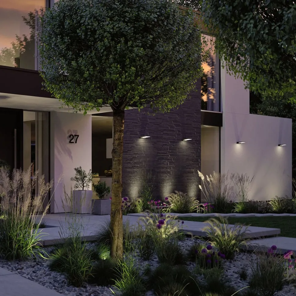 Paulmann 94335 LED solar-wandlamp sensor diepte 15