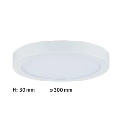 Paulmann Abia LED paneel Ø 30cm 2.700K mat wit