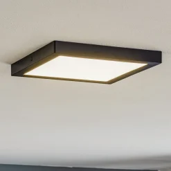 Paulmann Abia LED paneel 30x30 cm 2.700K zwart