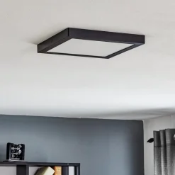 Paulmann Abia LED paneel 30x30 cm 2.700K zwart