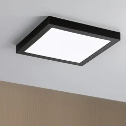 Paulmann Abia LED paneel 4.000K hoekig 30cm zwart