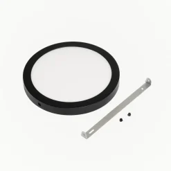 Paulmann Abia LED paneel Ø 30cm 2.700K mat zwart