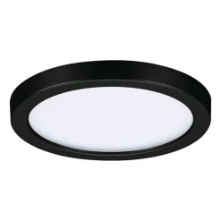 Paulmann Areo LED paneel rond zwart 4000K Ø11,8cm