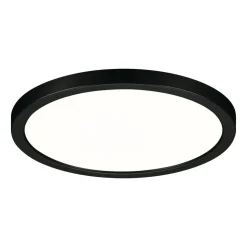 Paulmann Areo LED paneel rond zwart 4000K Ø17,5cm