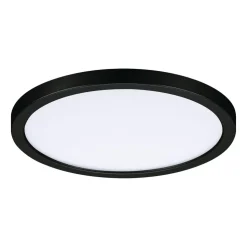Paulmann Areo LED paneel rond zwart 4000K Ø17,5cm