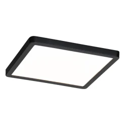 Paulmann Areo paneel dimtowarm hoekig zwart 17,5cm