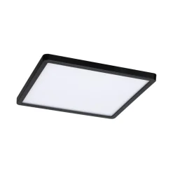 Paulmann Areo ZigBee CCT hoekig zwart 23x23cm