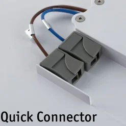 Paulmann Atria plafondlamp 2.700 K 30x30cm chroom