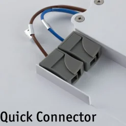 Paulmann Atria plafondlamp 2.700 K 22x22cm chroom