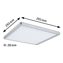 Paulmann Atria Shine paneel on/off 830 29x29