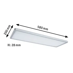 Paulmann Atria Shine paneel 3-step 830 58x20