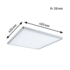 Paulmann Atria Shine paneel 3-step 830 42x42