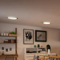 Paulmann Atria Shine paneel 3-staps chroom 830 Ø42cm