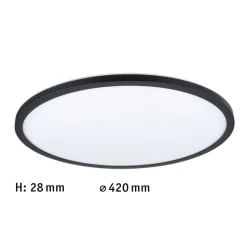 Paulmann Atria Shine paneel 3-step black 840 Ø42cm