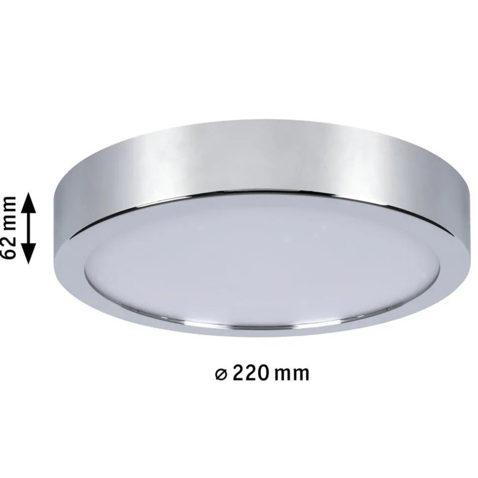 Paulmann Aviar LED plafondlamp Ø 22cm chr. 3.000 K