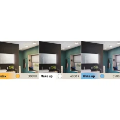 Paulmann Aviar LED plafondlamp, IP44, dimbaar