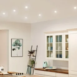 Paulmann Base inbouwspot in 10er-set wit