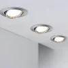 Paulmann Base LED inbouwspot per 3-step-dim ijzer