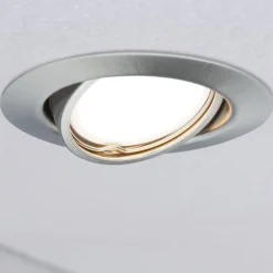 Paulmann Base LED inbouwspot per 3-step-dim ijzer