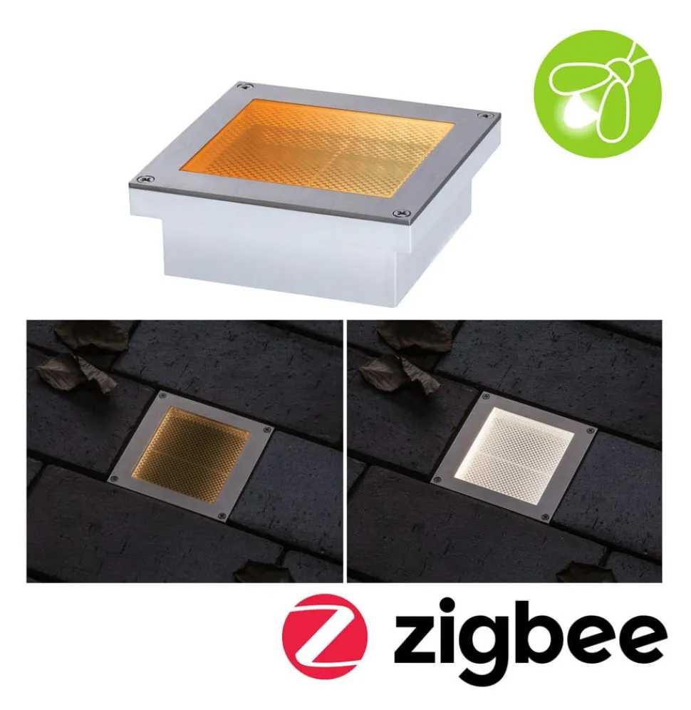 Paulmann Brick inbouwlamp, ZigBee, 10x10 cm