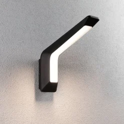 Paulmann buitenwandlamp Merano, sensor, antraciet