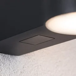 Paulmann buitenwandlamp Sienna, aluminium, sensor