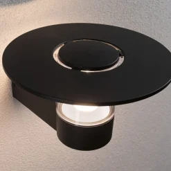 Paulmann buitenwandlamp Sienna, aluminium, sensor