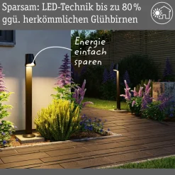 Paulmann Caissa sensor-tuinpadverlichting 3000K